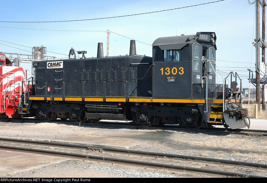 CANX 1303, ex CN 1303, SW1200RS on the Union Pacific